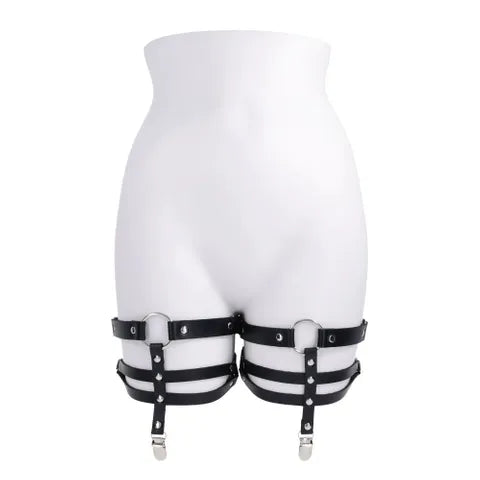 Sportsheets S&M Shadow Garters Black Sportsheets