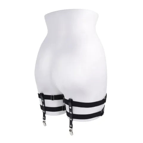 Sportsheets S&M Shadow Garters Black Sportsheets