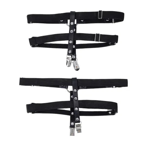 Sportsheets S&M Shadow Garters Black Sportsheets