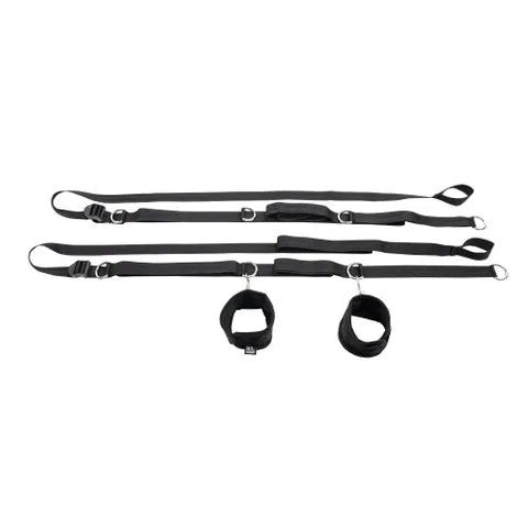 Sportsheets S&M Anywhere You Dare Bondage Restraint System Black Sportsheets