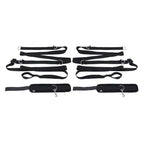 Sportsheets S&M Anywhere You Dare Bondage Restraint System Black Sportsheets