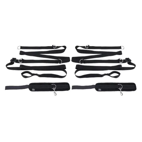 Sportsheets S&M Anywhere You Dare Bondage Restraint System Black Sportsheets Main image