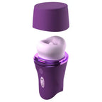 Pipedream Fantasy For Her Lush Kiss Plush USB Rechargeable Licking & Sucking Stimulator Purple Pipedream
