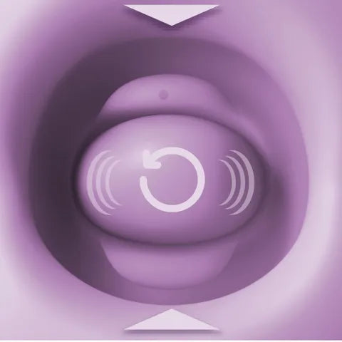 Pipedream Fantasy For Her Lush Kiss Plush USB Rechargeable Licking & Sucking Stimulator Purple Pipedream