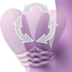Pipedream Fantasy For Her intiMotion Flutter Pro Rabbit Vibrator Purple 20.6cm Pipedream