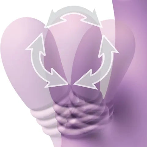 Pipedream Fantasy For Her intiMotion Flutter Pro Rabbit Vibrator Purple 20.6cm Pipedream