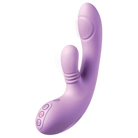 Pipedream Fantasy For Her intiMotion Flutter Pro Rabbit Vibrator Purple 20.6cm Secondary image