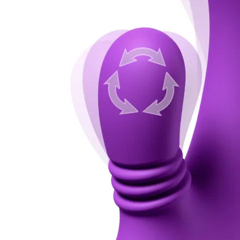 Pipedream Fantasy For Her intiMotion G Pro Rabbit Vibrator Purple 21.2cm Pipedream