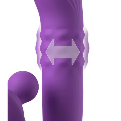 Pipedream Fantasy For Her Harmoni Pro Throbbing Vibratror Purple 17.8cm Pipedream