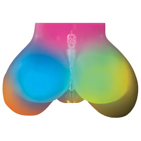 Pipedream PDX Elite GoGo Booty LED Mega Masturbator Clear Secondary image