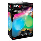 Pipedream PDX Elite GoGo Booty LED Mega Masturbator Clear Pipedream