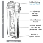 Pipedream PDX Extreme Wet Pussies Lubricating Vagina Stroker Clear Pipedream
