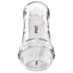 Pipedream PDX Extreme Wet Pussies Lubricating Vagina Stroker Clear Pipedream