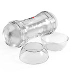Pipedream PDX Wet Pussies Super FlipAPussy Over Lubricating Stroker Clear Pipedream