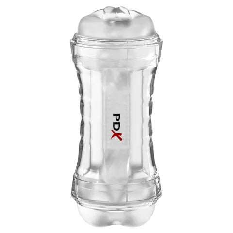 Pipedream PDX Wet Pussies Super FlipAPussy Over Lubricating Stroker Clear Pipedream Main image