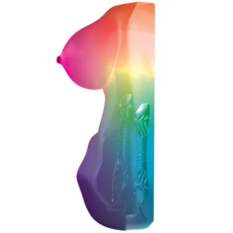 Pipedream PDX Elite GoGo Bator LED Mega Masturbator Clear Secondary image