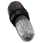 Pipedream PDX Elite Mega Bator Pro Vibrating & Spinning Auto Stroker Clear Pipedream