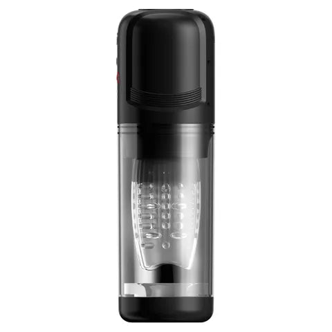 Pipedream PDX Elite Mega Bator Pro Vibrating & Spinning Auto Stroker Clear Pipedream