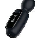Passion Play USB Rechargeable Vibrating Anal Beads With LED Screen Black Passion Play