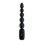 Passion Play USB Rechargeable Vibrating Anal Beads With LED Screen Black Passion Play