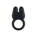 Passion Play Dual Motor USB Rechargeable Vibrating Cock Ring Black Passion Play