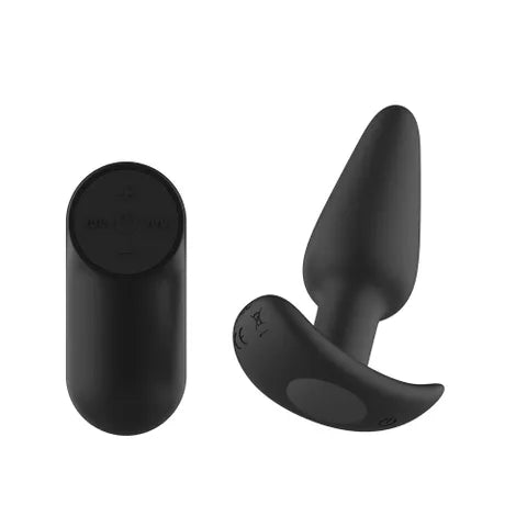 Passion Play Silicone USB Rechargeable Vibrating Butt Plug With Remote Passion Play