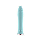 Passion Play Ultra Power USB Rechargeable Silicone Bullet Vibrator Blue Passion Play