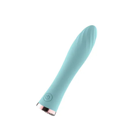 Passion Play Ultra Power USB Rechargeable Silicone Bullet Vibrator Blue Passion Play
