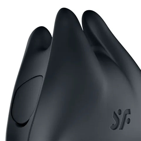 Satisfyer Perfect Pair 1 USB C Rechargeable Vibrating Couples Ring Black Secondary image