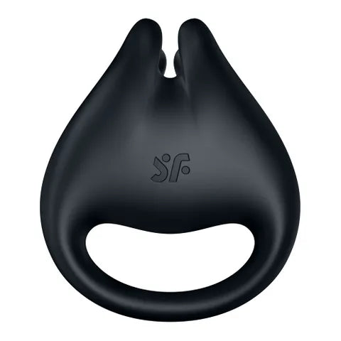 Satisfyer Perfect Pair 1 USB C Rechargeable Vibrating Couples Ring Black Satisfyer Main image