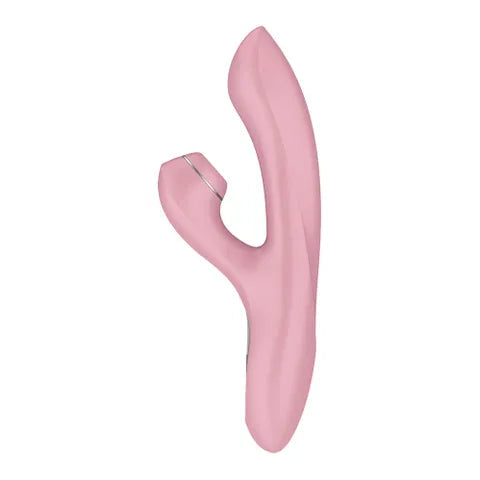 Satisfyer Pro Plus G Spot USB C Rechargeable Rabbit Vibrator With Touch Free Clitoral Stimulator Rose Pink Satisfyer