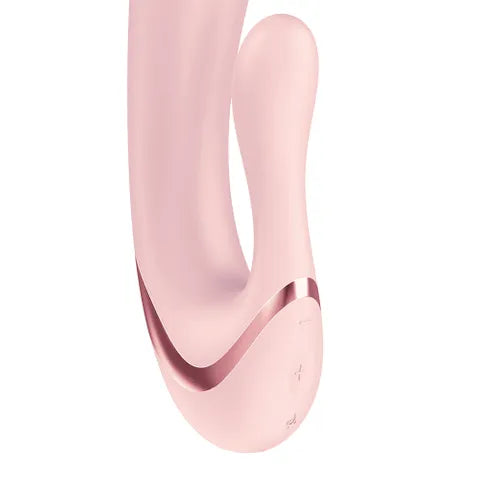 Satisfyer Pearl Bunny 3 USB C Rechargeable Rabbit Vibrator Pink Satisfyer