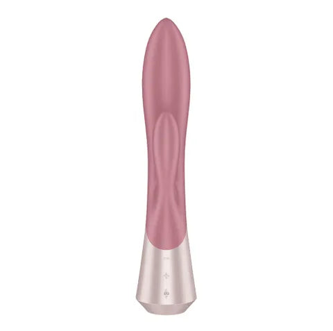 Satisfyer Pearl Bunny 1 USB C Rechargeable Rabbit Vibrator Pink Satisfyer