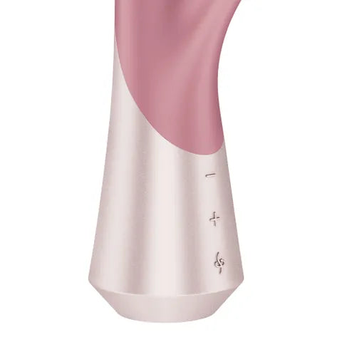 Satisfyer Pearl Bunny 1 USB C Rechargeable Rabbit Vibrator Pink Satisfyer