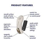 Satisfyer Little Secret Panty Vibrator With Remote Beige Satisfyer