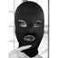 Shots Toys OUCH! Subversion Mask With Open Mouth Bondage Hood Black Shots Toys