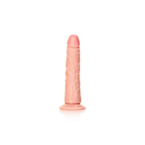 Shots Toys REALROCK Realistic Slim Dildo Without Balls Flesh Shots Toys Main image