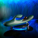Evolved Golden Goddess USB Rechargeable Rabbit Vibrator With G Spot Flicker Green Evolved