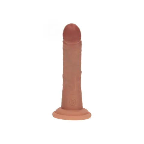 Shots Toys REALROCK Dual Density USB Rechargeable Vibrating Silicone Dildo 6 Inch Shots Toys