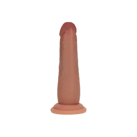 Shots Toys REALROCK Dual Density Sliding Skin Silicone Dildo 6 Inch Shots Toys