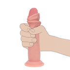 Shots Toys REALROCK Dual Density Sliding Skin Silicone Dildo 6 Inch Shots Toys