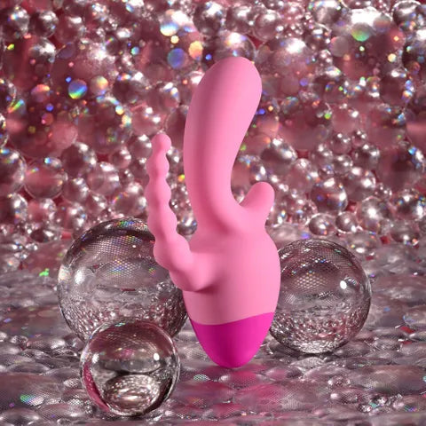 Selopa GAME ON USB Rechargeable Mini Triple Stimulator Pink Selopa
