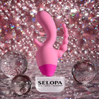 Selopa GAME ON USB Rechargeable Mini Triple Stimulator Pink Selopa