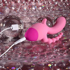 Selopa GAME ON USB Rechargeable Mini Triple Stimulator Pink Selopa
