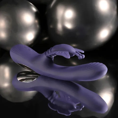 Evolved Wings Of Frenzy USB Rechargeable Butterfly Vibrator Purple Evolved