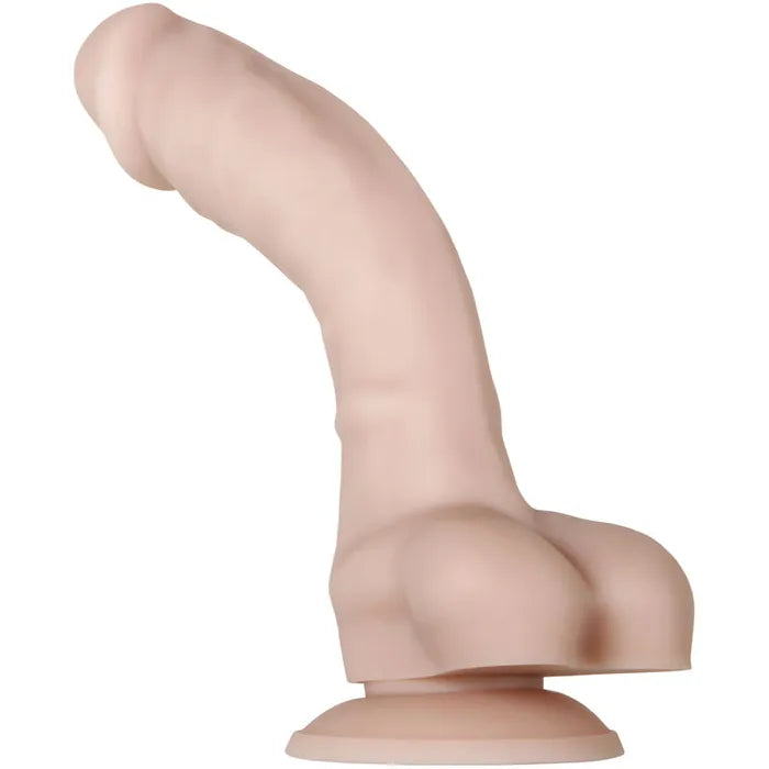 Evolved Real Supple Poseable Silicone Dong 8.25 Inch Flesh Evolved