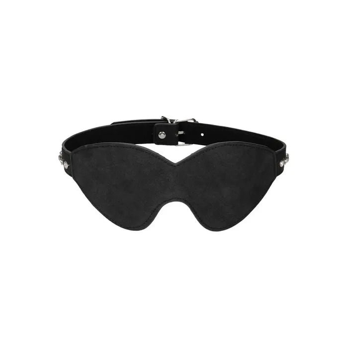 OUCH! Diamond Studded Eye Mask Black Shots Toys