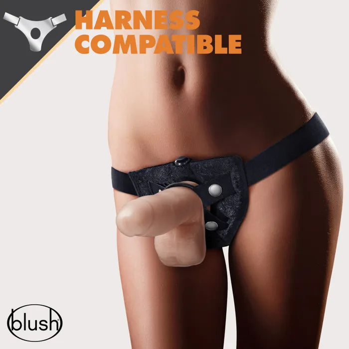 Blush Novelties Dr Skin Glide Self Lubricating Dildo 7 Inch Flesh Blush Novelties