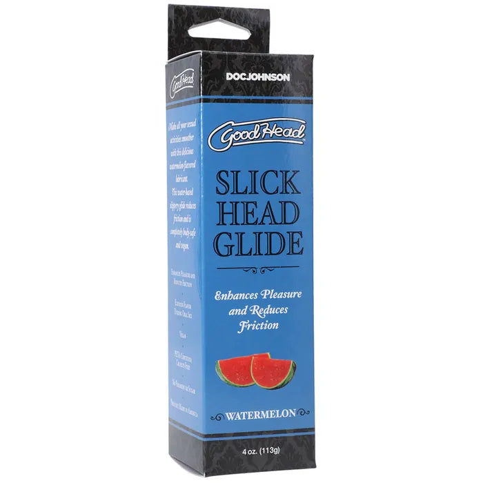 Doc Johnson GoodHead Slick Head Glide Flavoured Lubricant 120ml Tube Doc Johnson
