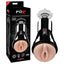 Pipedream PDX Elite Cock Compressor USB Rechargeable Vibrating Pussy Stroker With Suction Base Flesh Pipedream